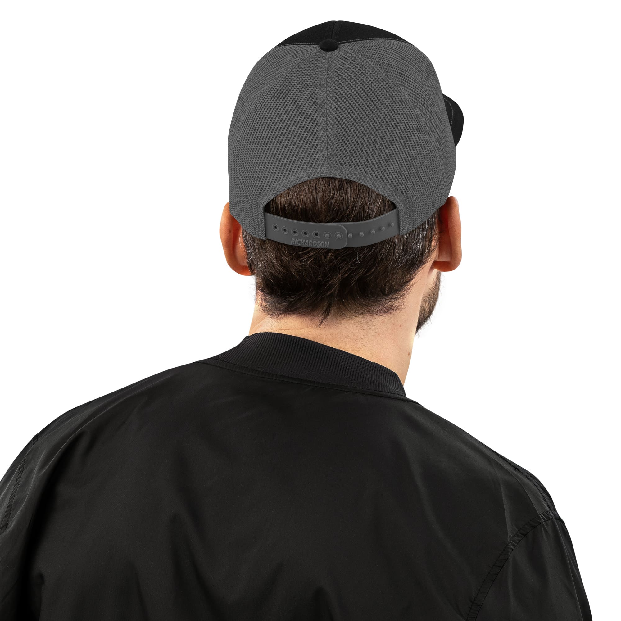 Trucker Cap (black/grey) Full Unchained Logo