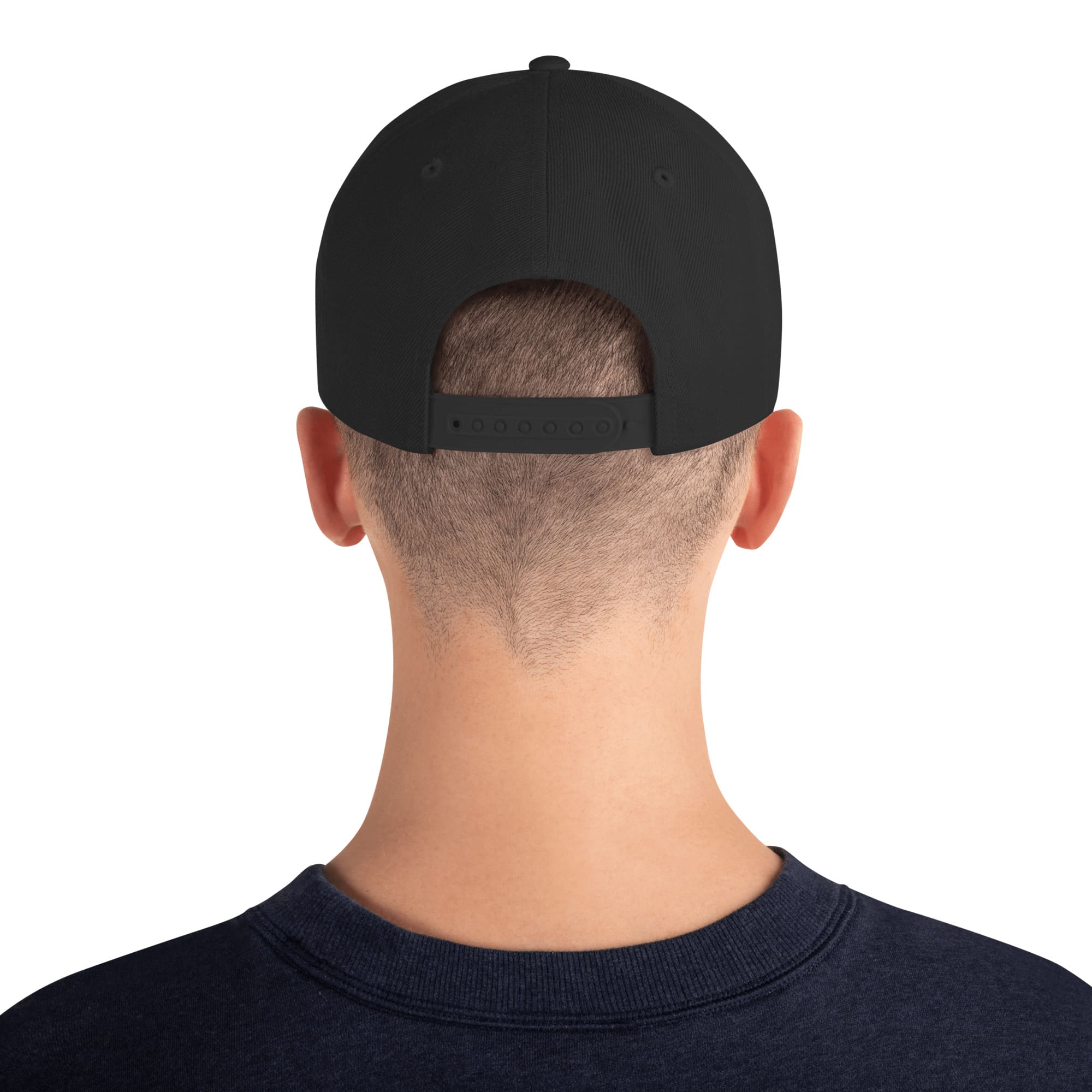 Snapback Hat (black) Lion Head
