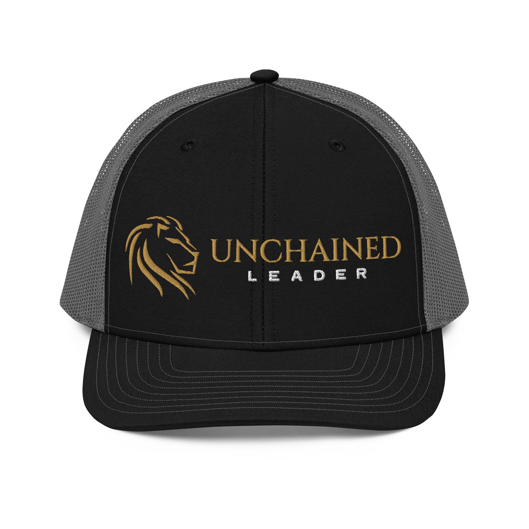 Trucker Cap (black/grey) Full Unchained Logo