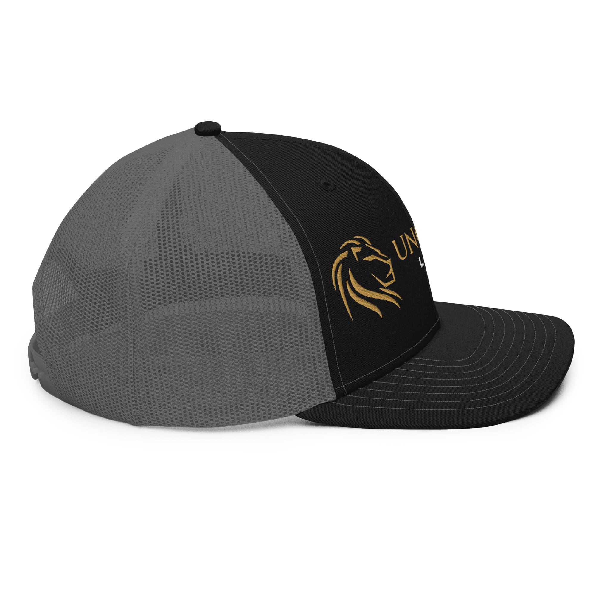 Trucker Cap (black/grey) Full Unchained Logo