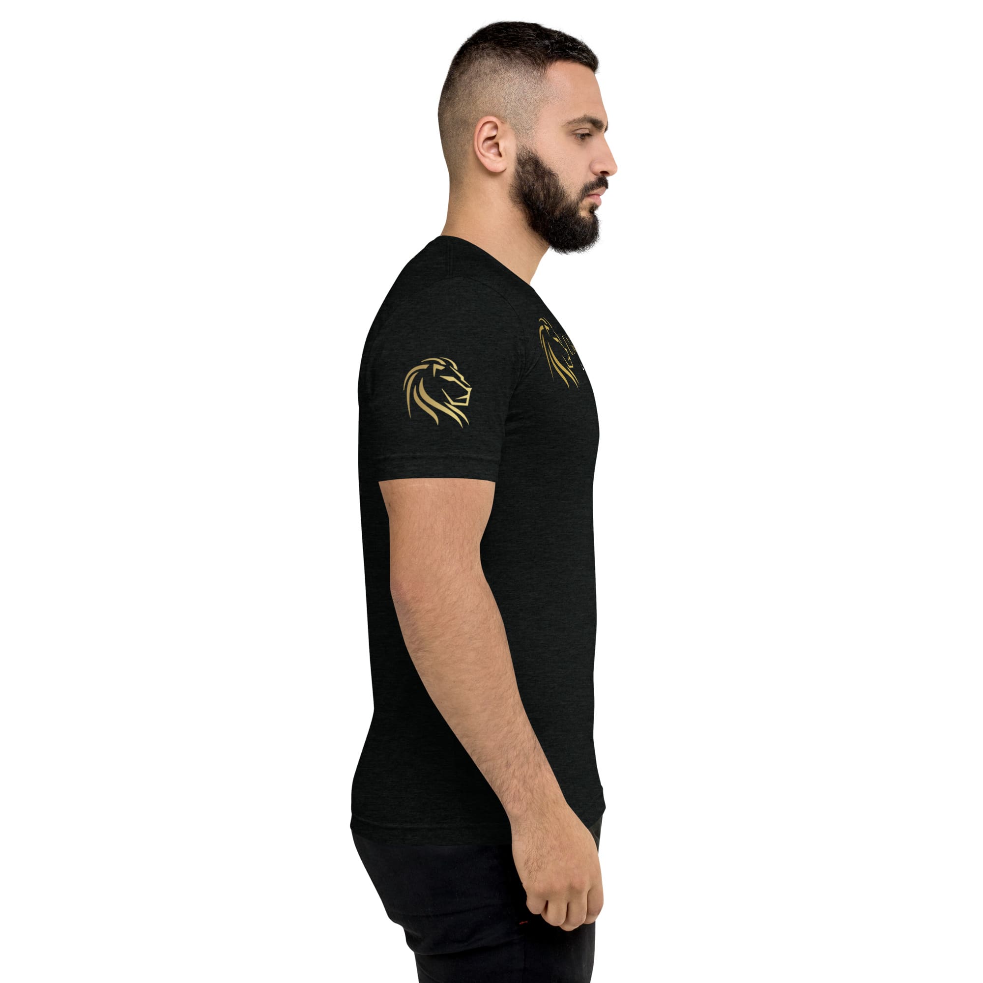 Fitted T-Shirt (Never lie back)