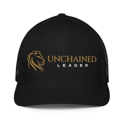 Trucker Cap (black) Full Unchained Logo